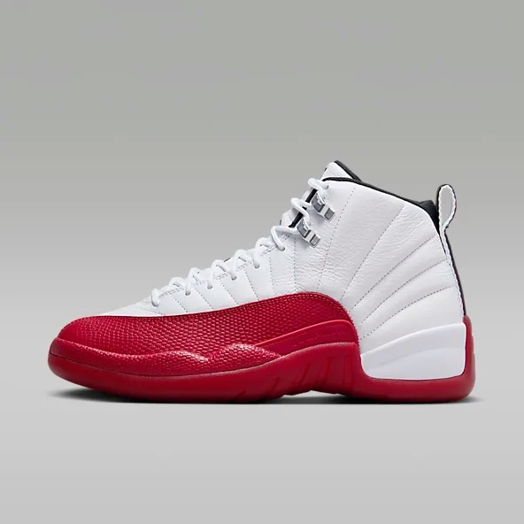 Air Jordan 12 White/Red sneaker
