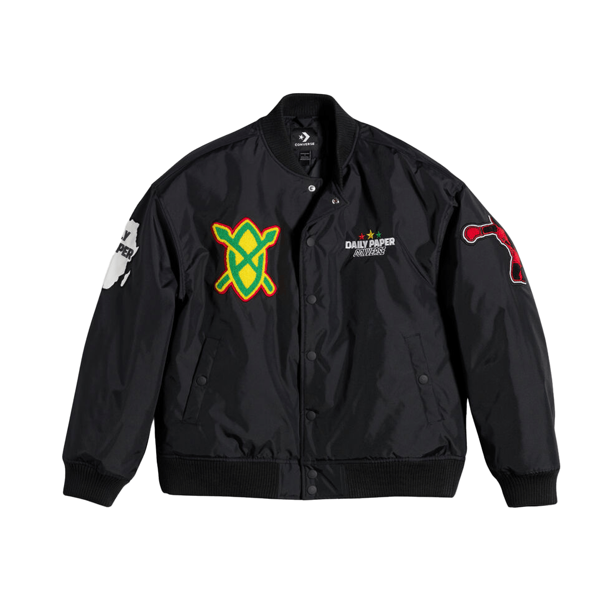 Daily Paper x Converse Stadium Jacket 'Black'