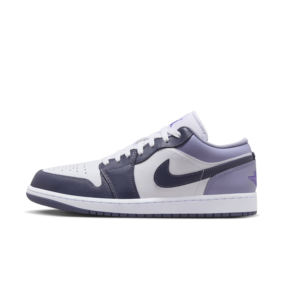 Air Jordan 1 Low 'Dark Blue Grey & Purple Comet'