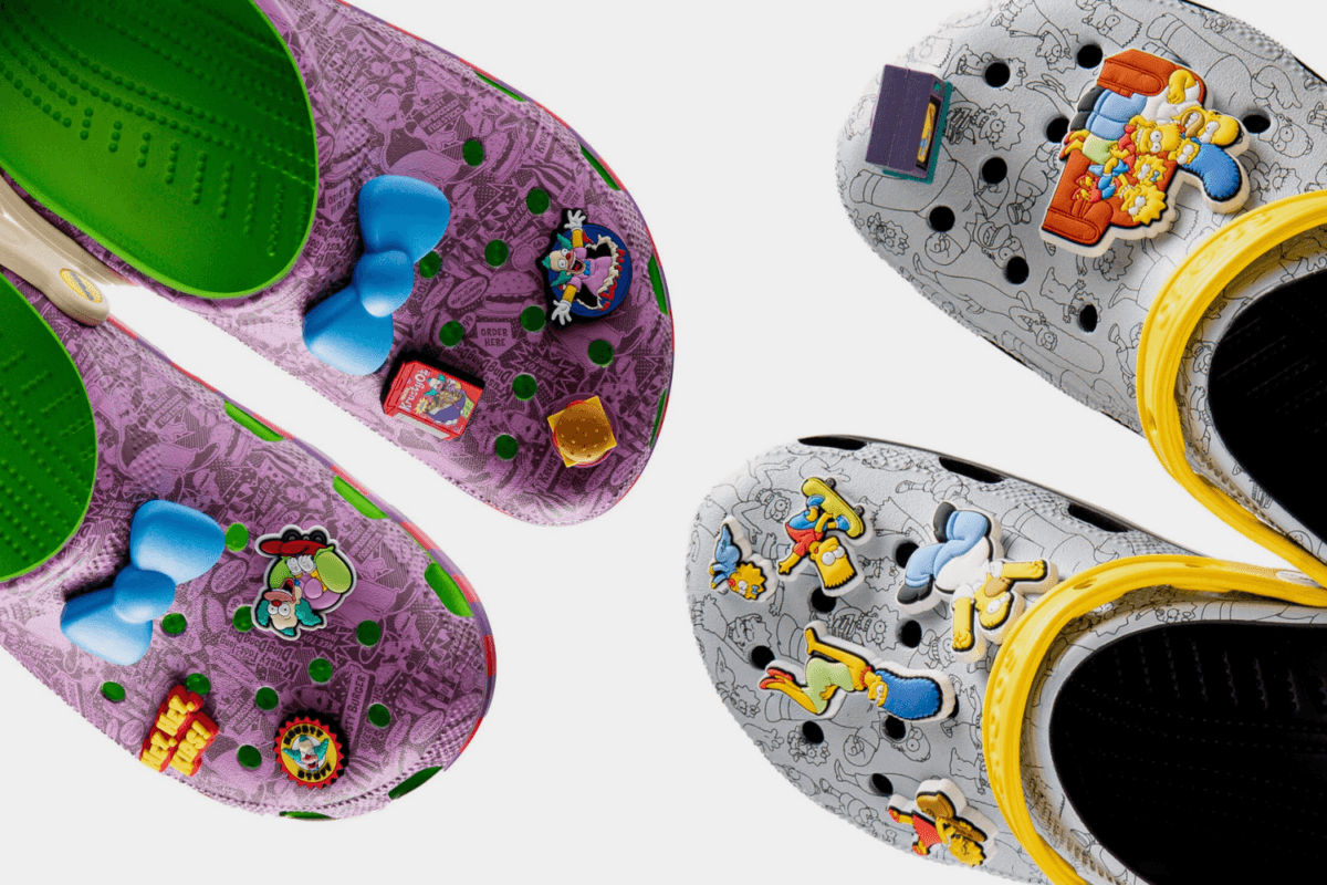 Ook The Simpsons krijgt een eigen Crocs release