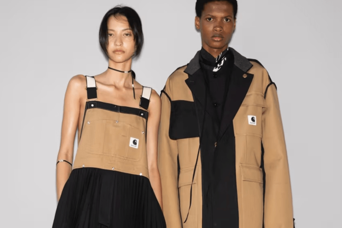 Carhartt WIP en sacai droppen een tweede workwear-inspired capsule