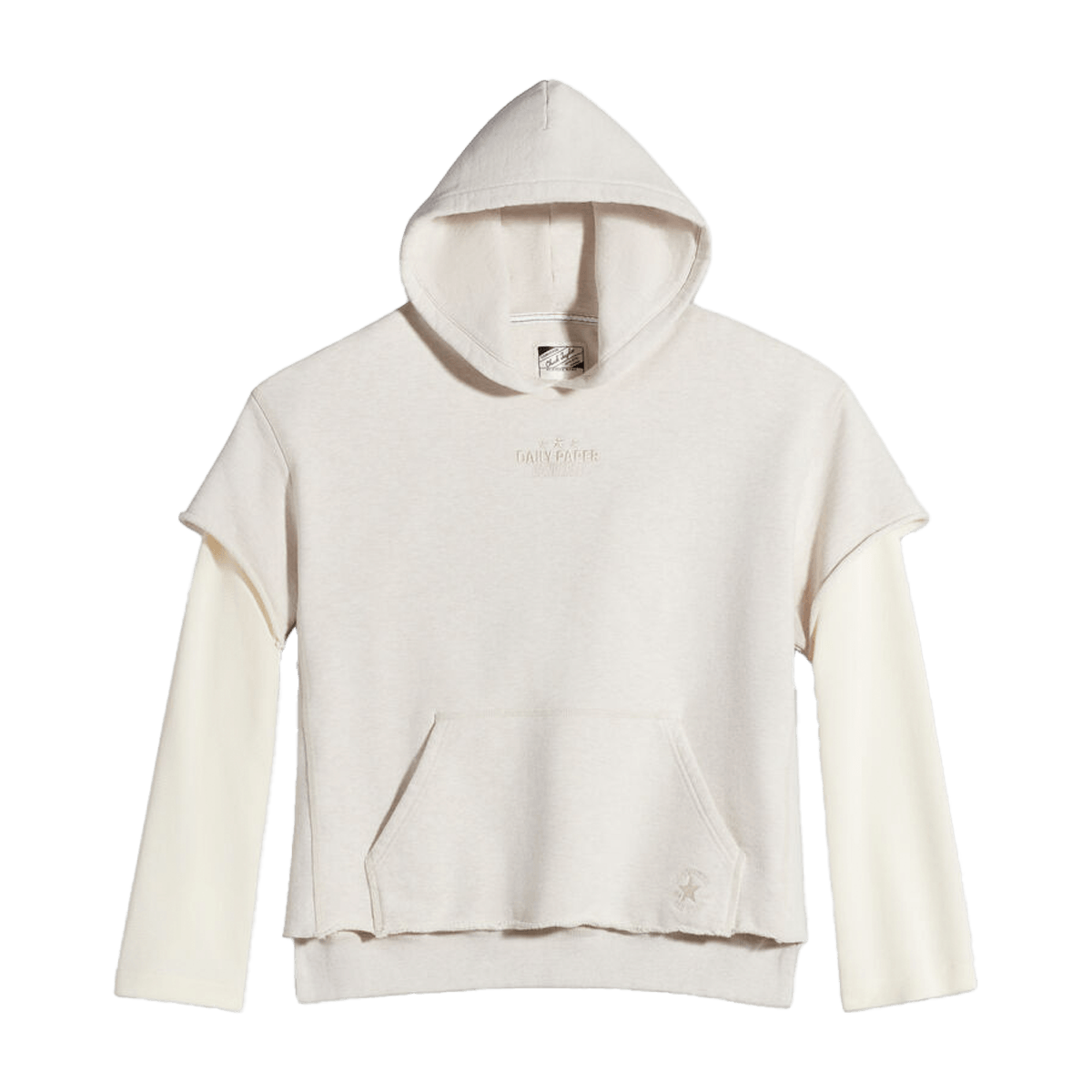 Daily Paper x Converse Hoodie 'Egret Heather'